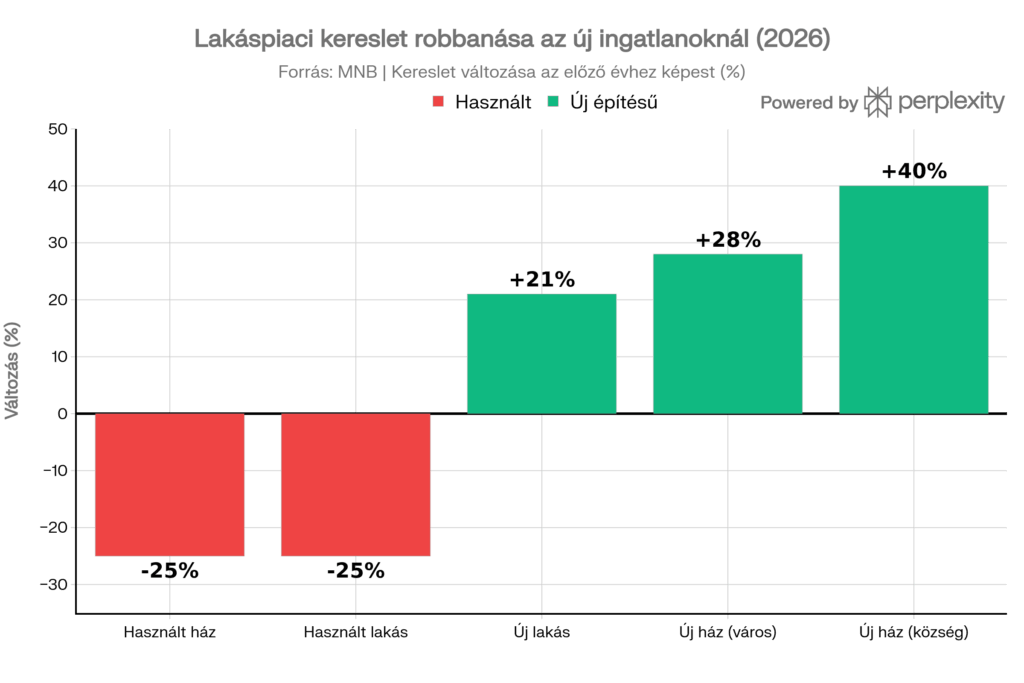 Az ingatlanpiaci kereslet változása 2025-2026.