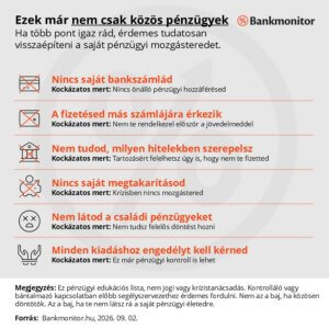 Ezek már nem csak közös pénzügyek