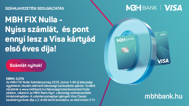 MBH Bank VISA kártya